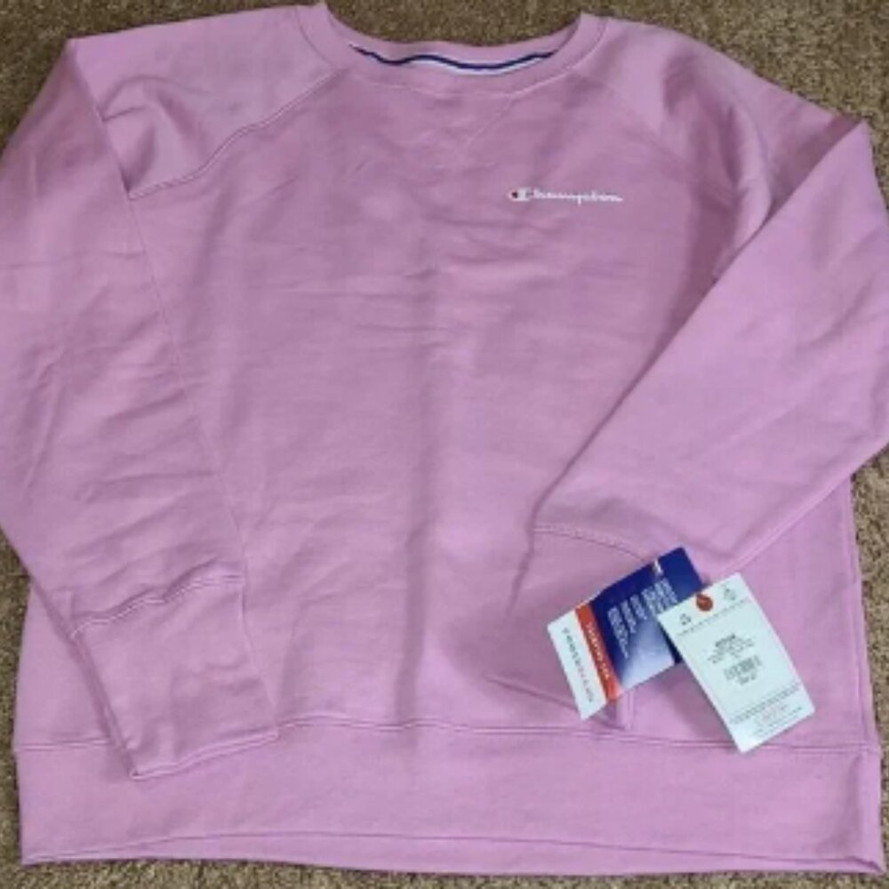 NWT Women's Champion® Powerblend Classic Paper Orchard Size M.
